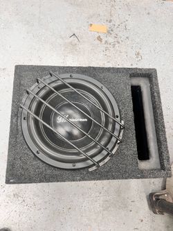 12” sub in ported box