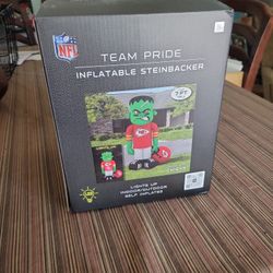 Kansas City Chiefs Self Inflatable Halloween Steinbacker Zombie Frankenstein 