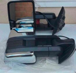 07-13 Chevrolet Silverado Avalanche
Tahoe Suburban Gmc Yukon Sierra Cadillac Escalade Tow Mirrors