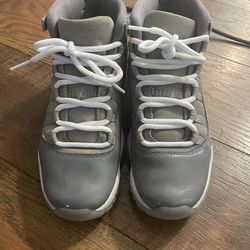 Jordan Cool Grey 11 Size 5Y