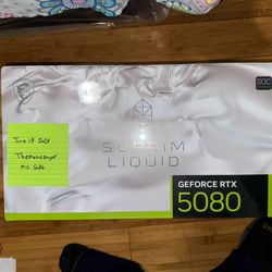 MSI Gaming RTX 5080 16G SUPRIM Liquid SOC
