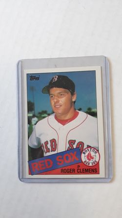 1985 Topps Roger Clemens RC.