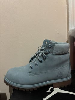 Blue Timberland Size 5 Junior