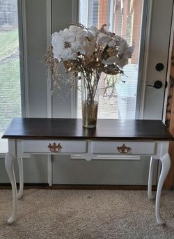 Freshly Painted Sofa/Hall Table 