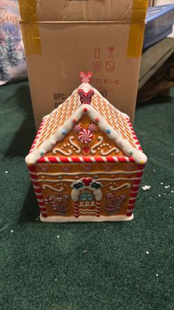 Disney Christmas cookie jar
