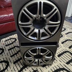 12" Polk Audio Speakers 