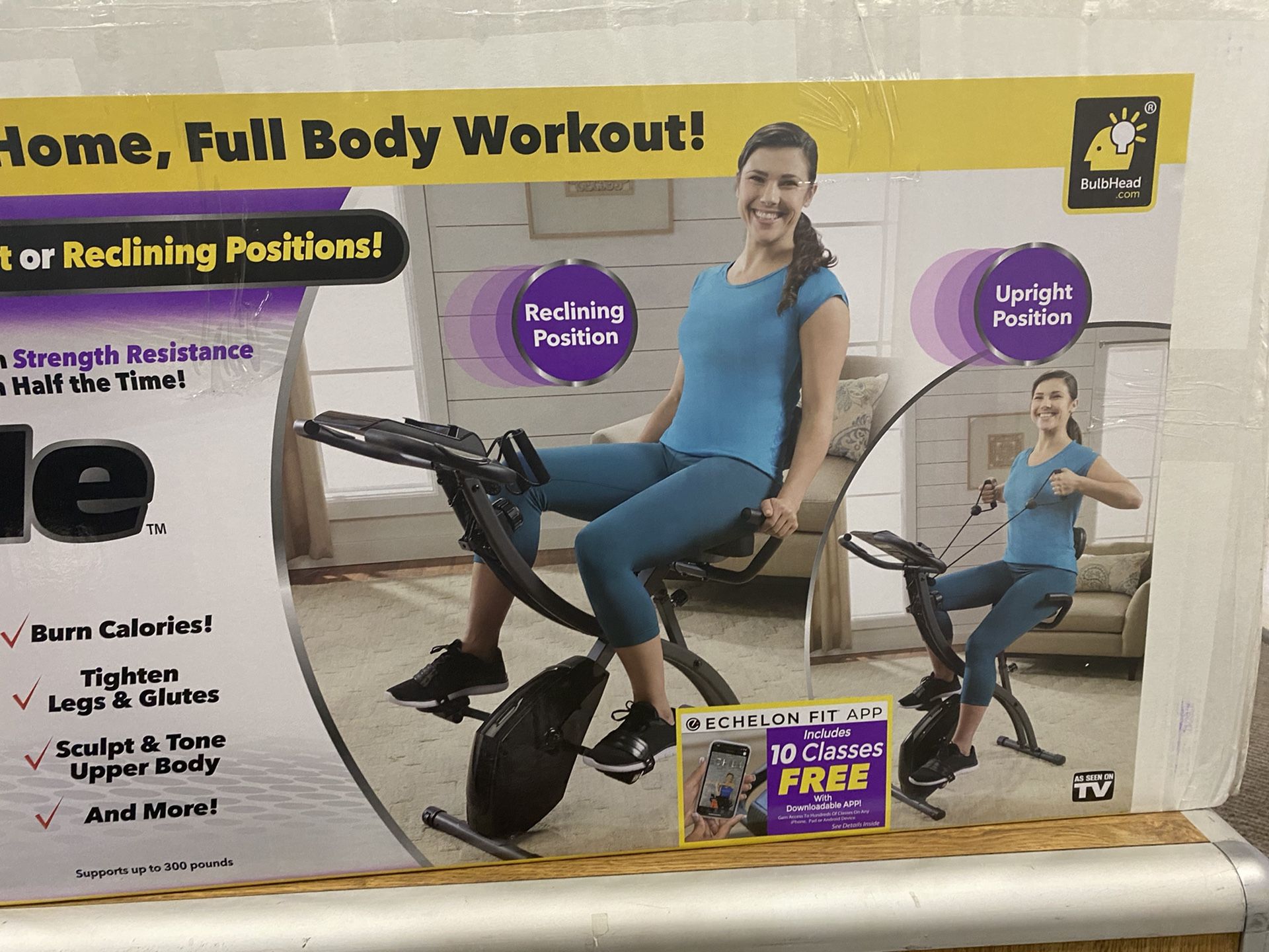 Slim Cycle Athletic Exercise Bike