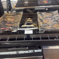 GE 36” gas cooktop