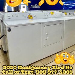 Whirlpool Top Loading Washer & Dryer Set