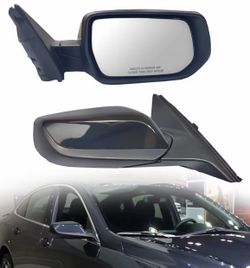 Passenger Right Side View Mirror Assembly Compatible with 2016-2022 Chevy Malibu L & LS Models Side View Mirror Without Turn Signal Light Non-Heated M