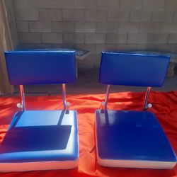 Vintage Dodgers blue kids bleachers  cushions