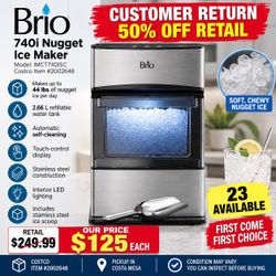 🔥 BRIO 740i NUGGET ICE MAKER — $125 🔥