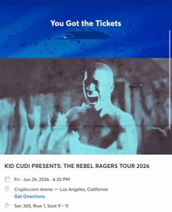 Kid cudi tickets
