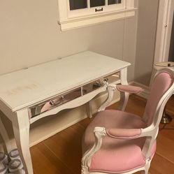 Free Pottery Barn Vanity/Desk With chair