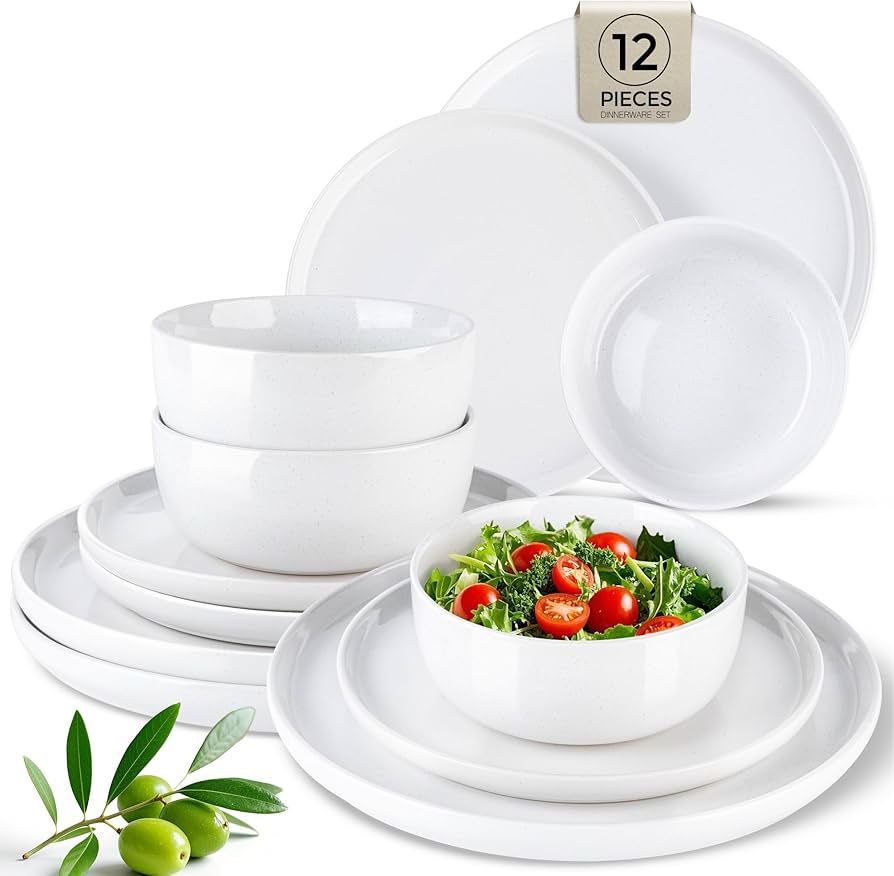12 Piece Ceramic Dinnerware Set