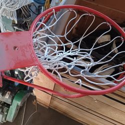 Like New Basketball Hoop With Net