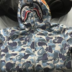 Slighty Used Bape Hoodie Size XL * Authentic*