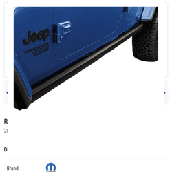 Jeep rock rails