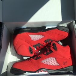 Jordan 5 Raging Bulls Red