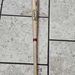 Mike Schmidt Signed Baseball Bat