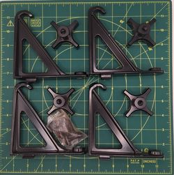 Load Stops T Slot Replacement Cross Bar 4 Pack
Compatible with Truck Bed SecureLadders, Kayaks, Snowboards, Weatherproof Design