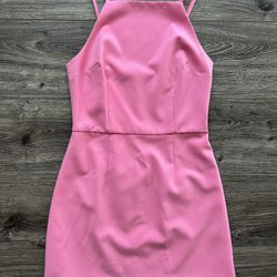French Connection Women’s Whisper Square Neck A-Line Strappy Mini Party Dress, Size 6