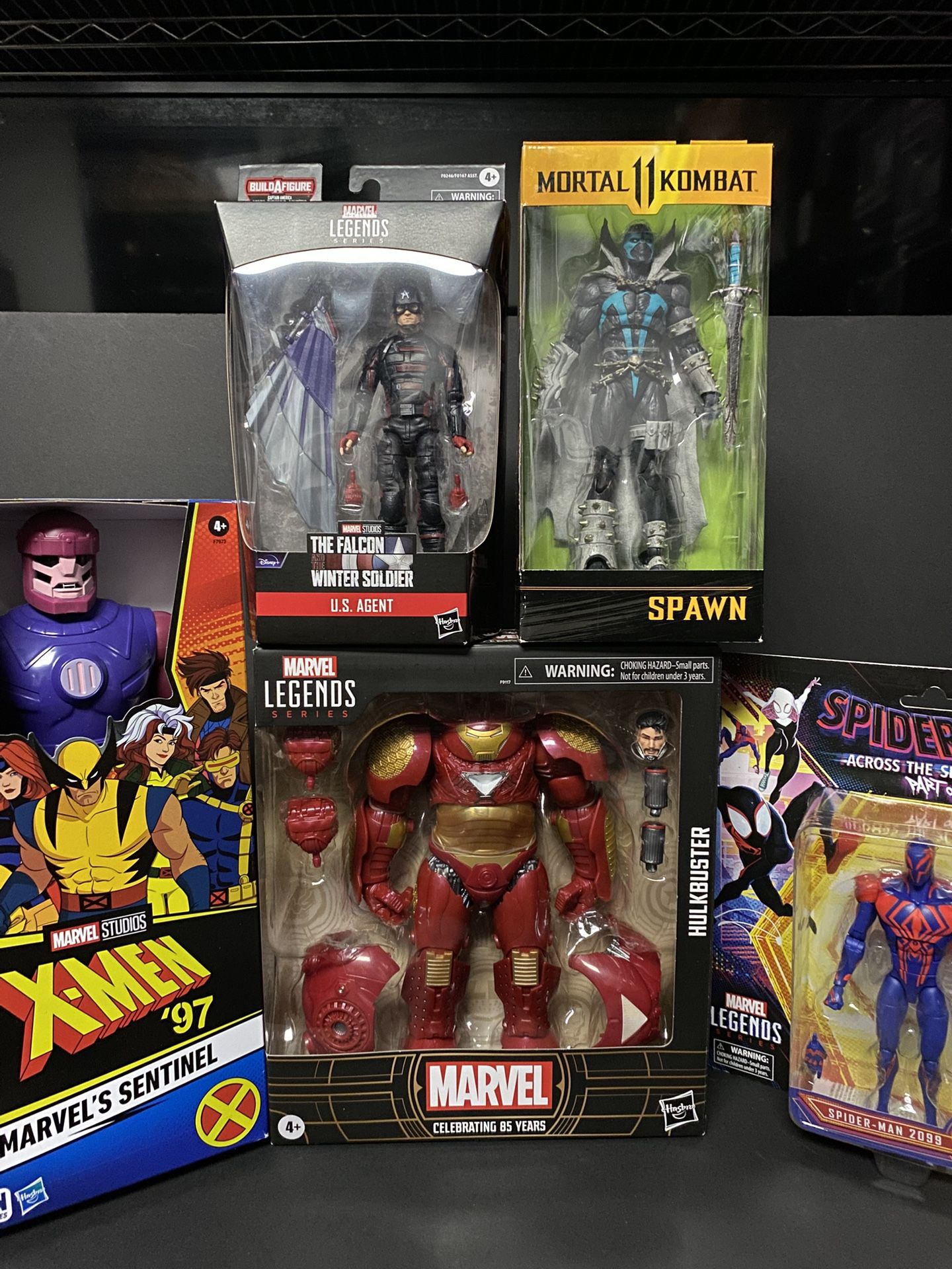 Action Figures Sold Has Lot Of 5 All new never open