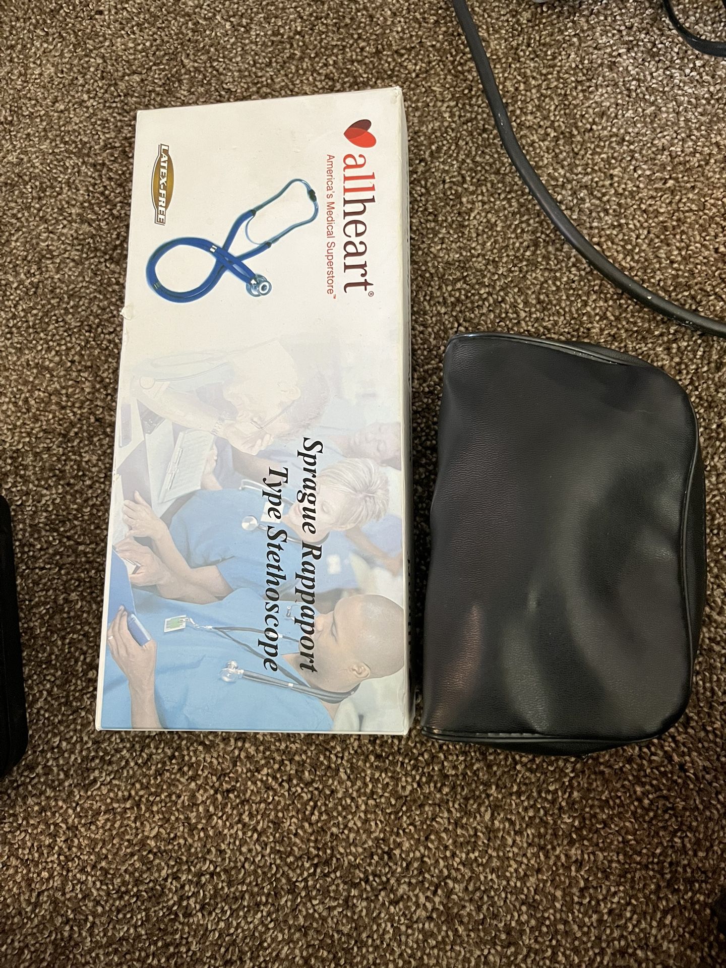 Stethoscope And Blood Pressure Cuff