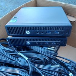 HP ProDesk Mini PC SFF. i5, 8GB ram, 500GB hard drive. Small computer.
6 available. Read description