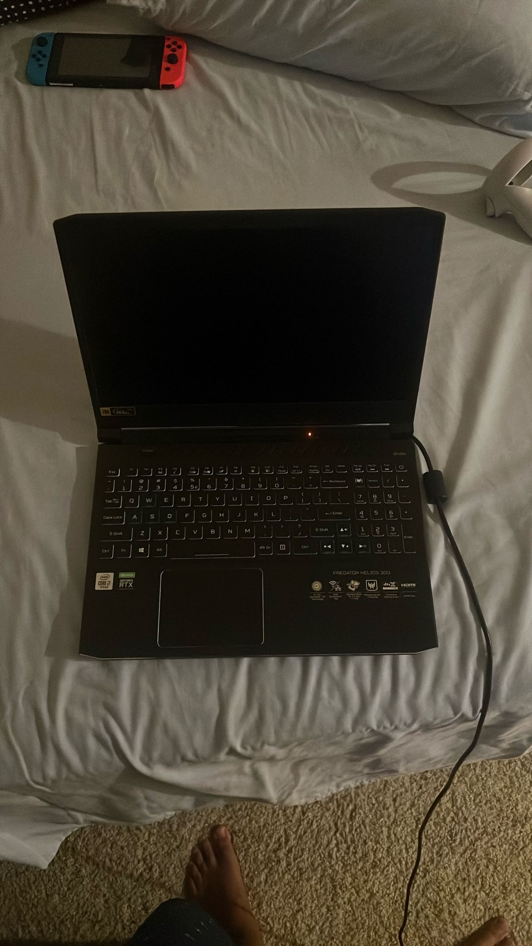 GAMING LAPTOP!! RTX 3060 TI WITH I7 10700k 1TB SSD