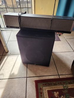 Soundbar With 12 Subwoofer 