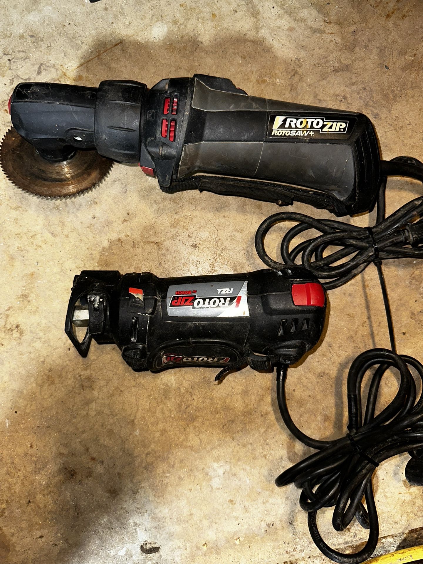 RotoZip , RotoZall & a 5 " Bench Grinder double Grinding Wheel for Sale in San Antonio, TX OfferUp