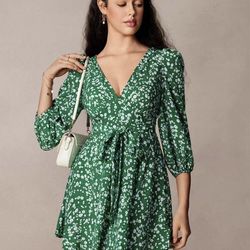 Green dress
