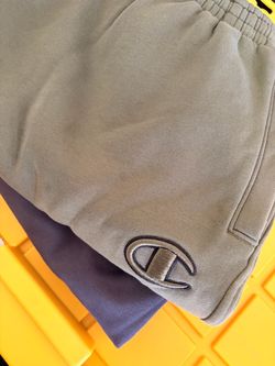 Champion & Puma Fleece Shorts Olive Green