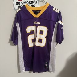 Adrian Petterson vikings NFL jersey XL vintage