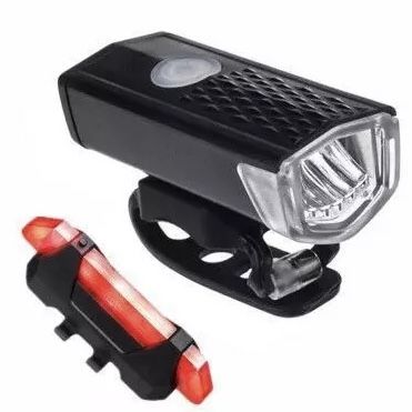 Rechargeable Bike Light Set
