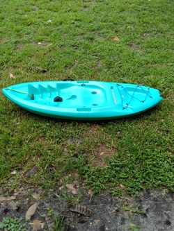 Kids Kayak With Two-sided Oar