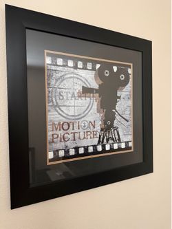 2 Theater Framed Wall Art w glass (36”Lx24”W) - N. Summerlin, NV