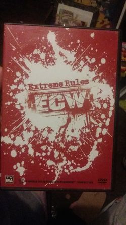 ECW Extreme Rules Dvd set