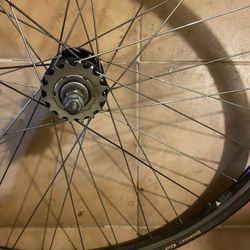 Track Bike Rear Wheel Roadready Origin 8 Top Shelf Single Speed Wheel