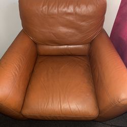 Orange Armchair 