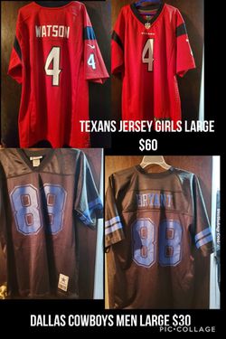 TEXANS and Cowboys jerseys