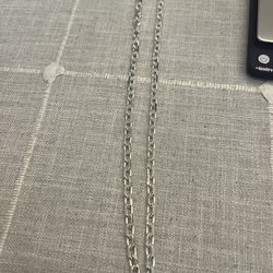 925 Silver 5.2 Mm 24 Inch Cable Link Chain 