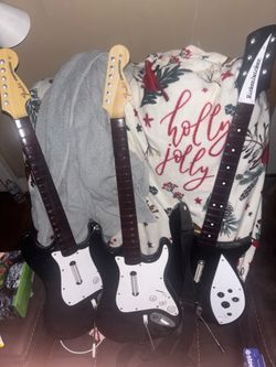 Rockband guitar for ps3 .