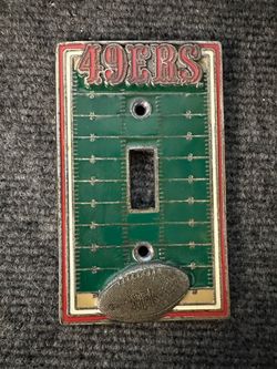 San Francisco 49ers NFL Light Switch Cover Plate