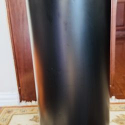 Stainless Steel Trash Can Black