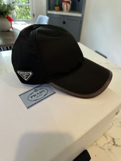 New Prada Speedrock Re-Nylon baseball cap Hat