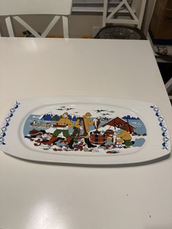 Torskefiske Fishermen Serving Platter