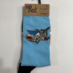 Top Gun Crew Socks by ‘Cool Socks’, Size 8-12, NEW!
