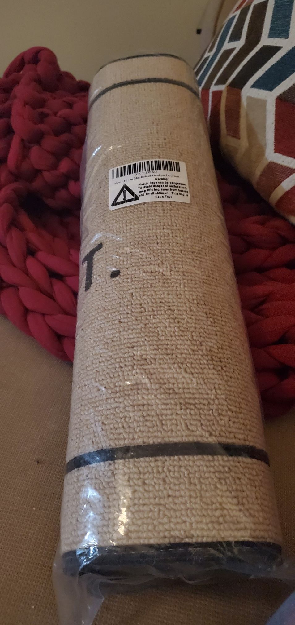 "Hi I'm Mat" Doormat